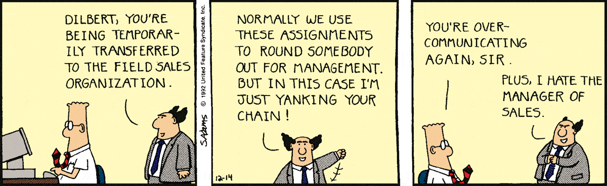 Dilbert Cartoon